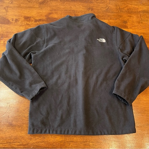 The North Face boys black Fleece windwall jacket size large - Picture 7 of 7
